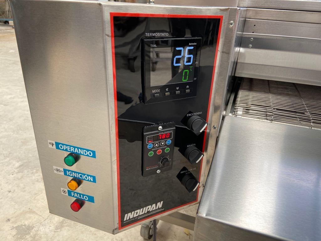 Panel de control de horno industrial INDUPAN